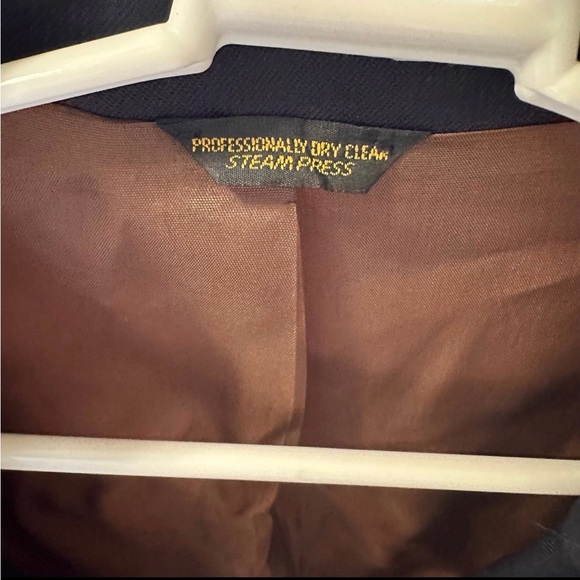 Levi’s Western Wear San Francisco Navy Blazer Mens Cowboy Cut Yoke Polyster - Picture 2 of 11